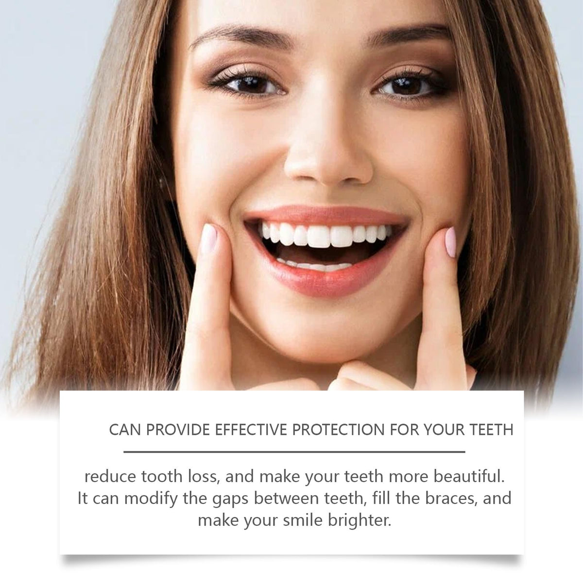 Soft Denture Silicone Veneers, Upper and Lower Denture Set C48884