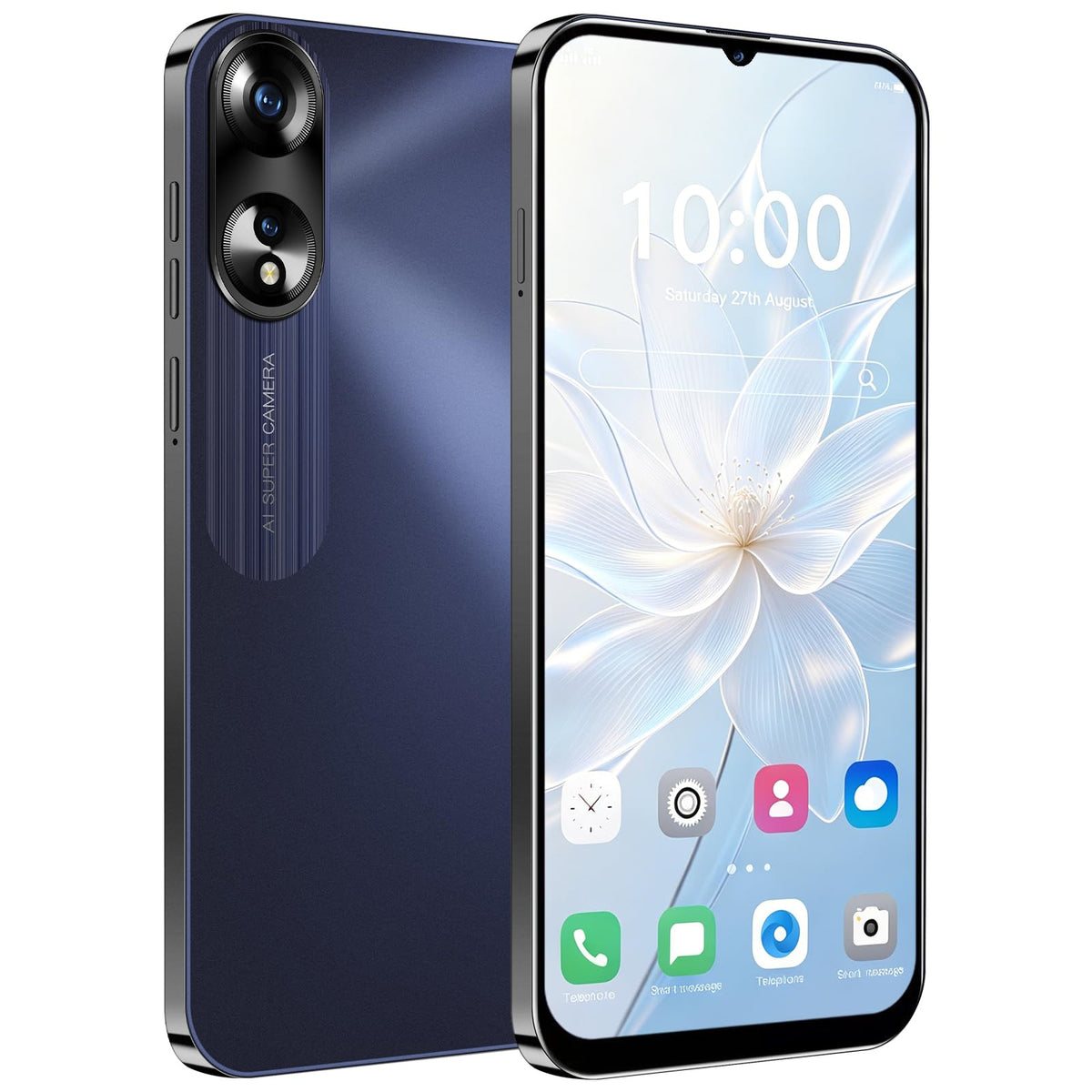 Unlocked 4G Smartphone 6.3 Inch Full Screen 3GB RAM 32GB ROM Black F81439