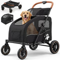 Foldable Dog Stroller for Large Dogs up to 110lbs Q8211