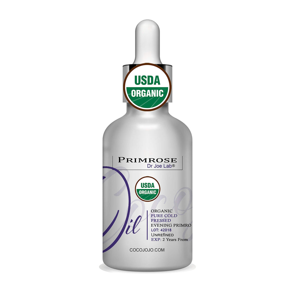 Organic Cold Pressed Evening Primrose Oil 1 oz F9249