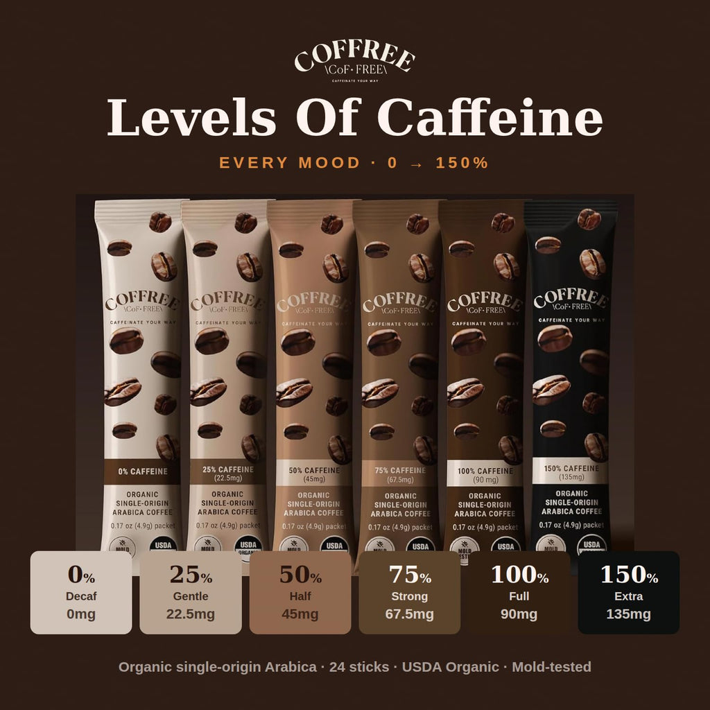 Organic Instant Coffee Packets 24 Count M5684