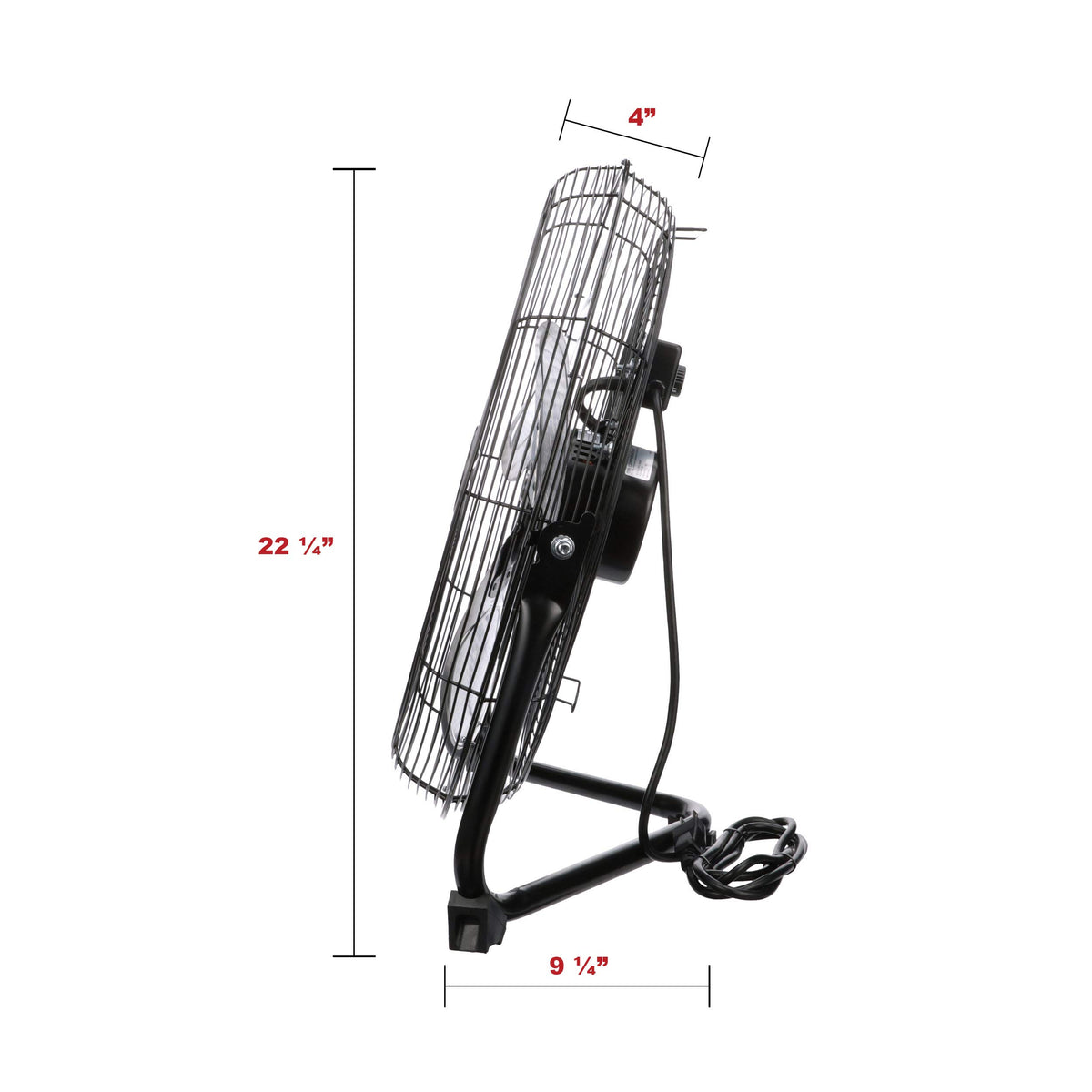 3-Speed 20” High-Velocity Non-Oscillating Floor Fan S190558