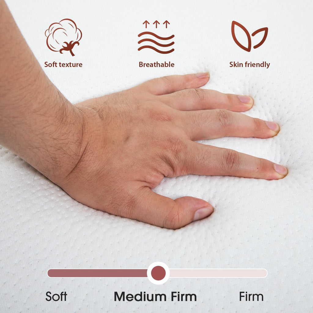 3 Inch Twin Trifold Mattress with Washable Cover Q8470