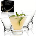 Stemless Martini Glasses Set of 4 L842
