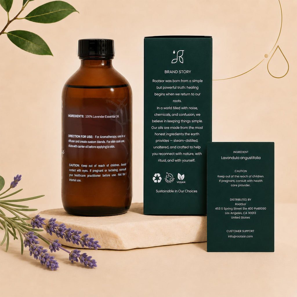 Pure Lavender Essential Oil 4 fl oz V56895