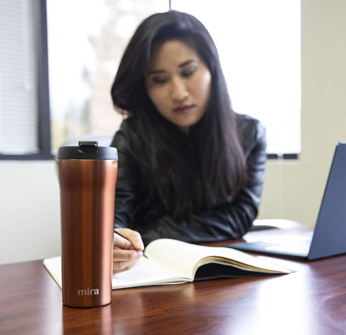 16 oz Stainless Steel Insulated Travel Mug F206265