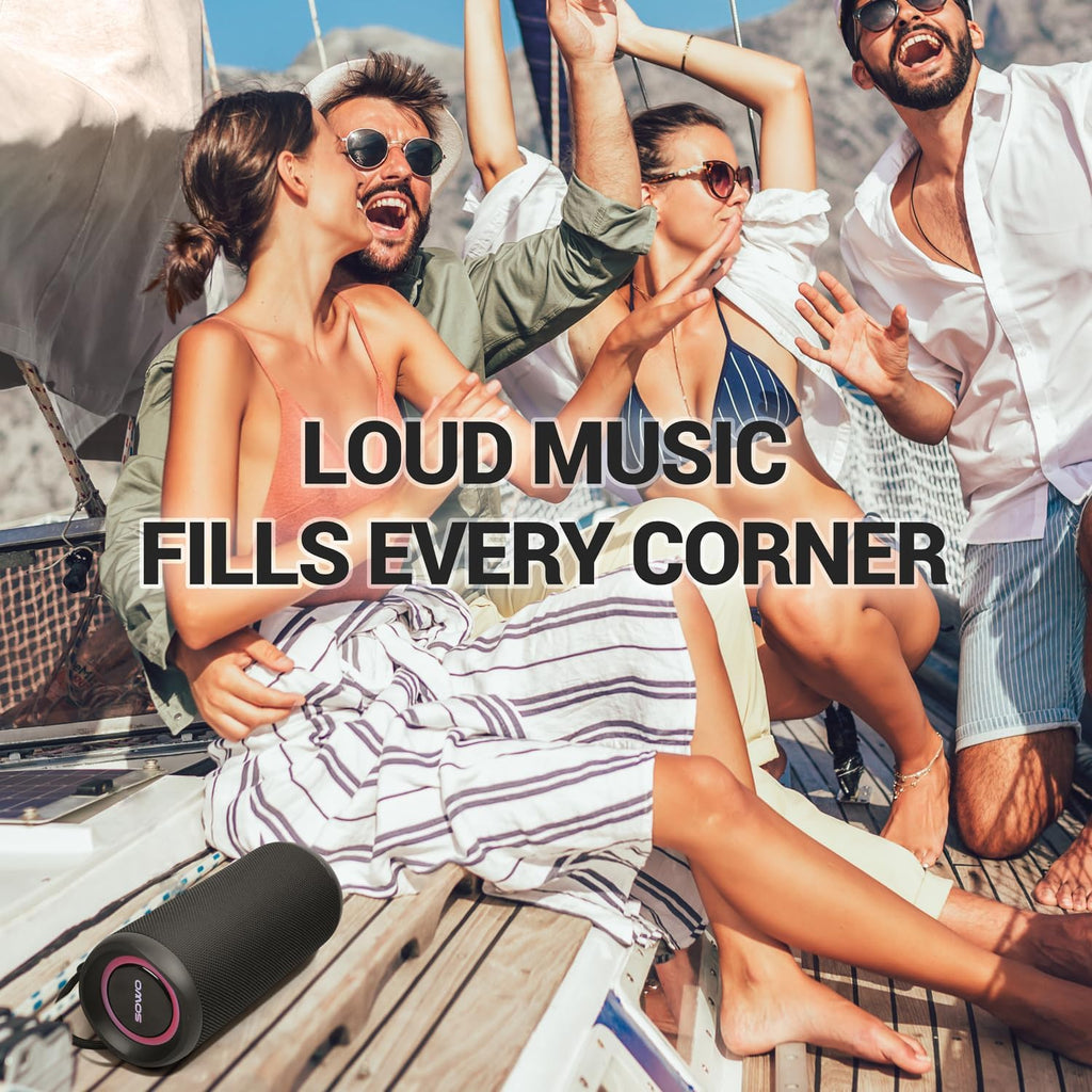 Wireless Bluetooth Speaker with Built-in Subwoofer E37991