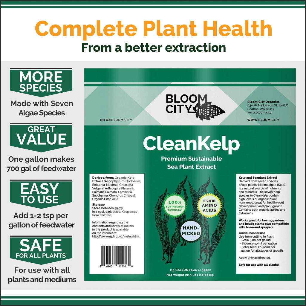 Seaweed and Kelp Liquid Fertilizer 1 Gal H239957