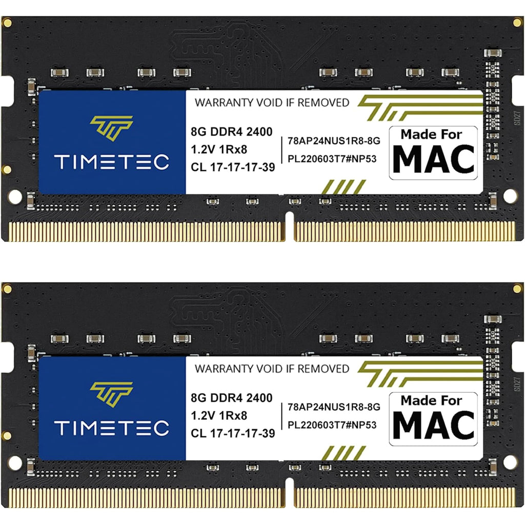 16GB Kit 2x8GB DDR4 2400MHz SODIMM RAM X4541