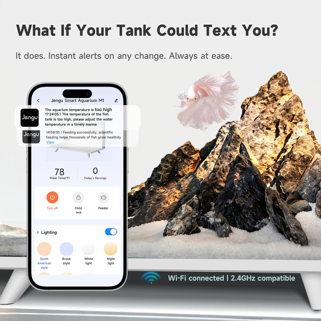 5 Gallon Smart Fish Tank Aquarium Kit A725207