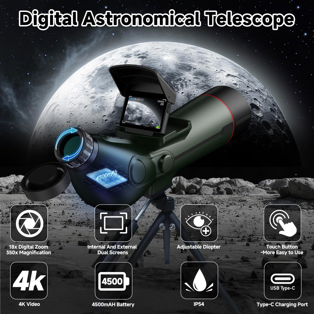 Auto-Focus Portable Digital Electronic Telescope L88810