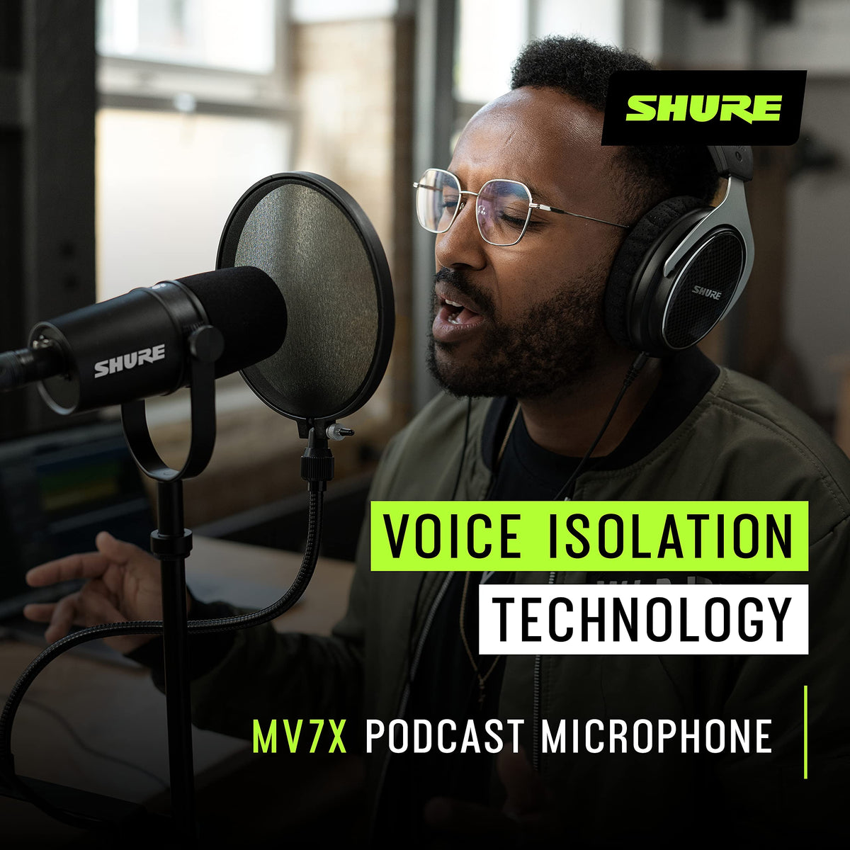 XLR Dynamic Podcast Recording Microphone B1922