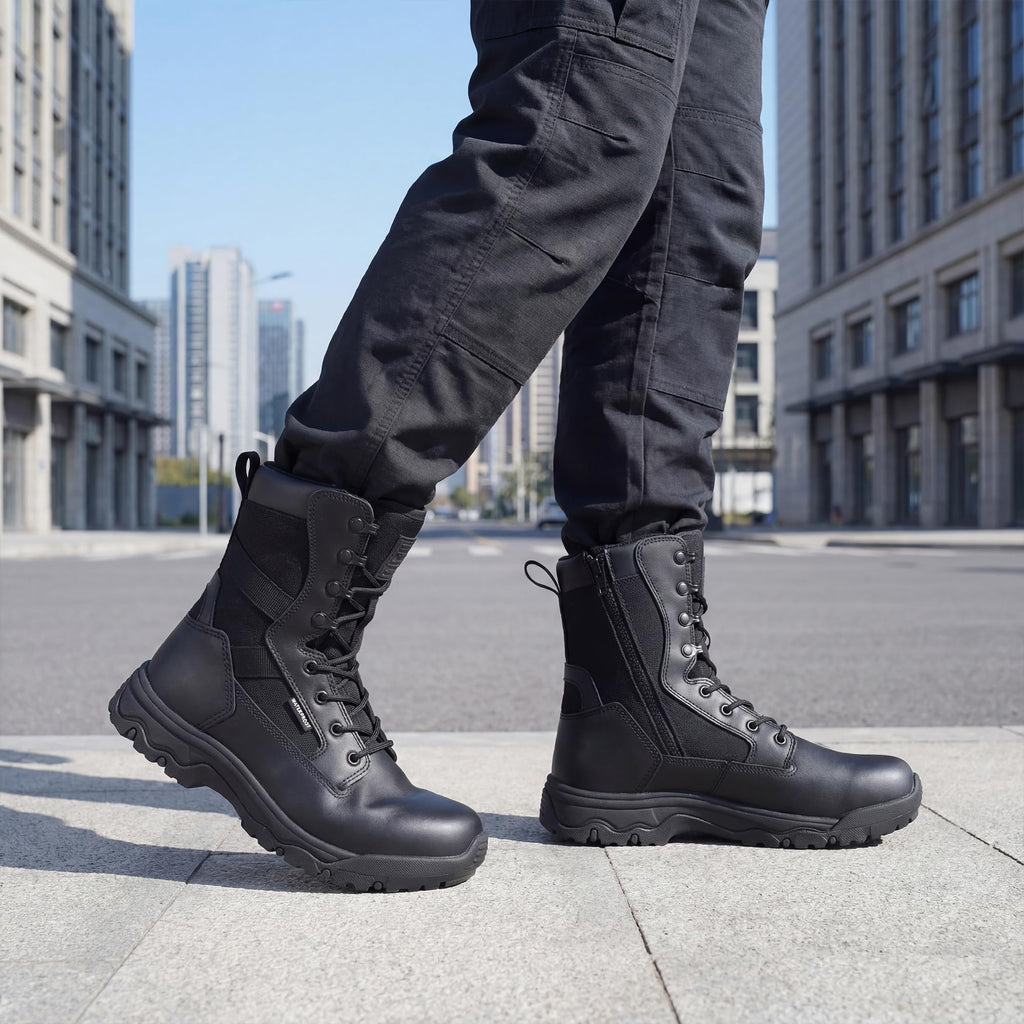 Waterproof Side Zip 8" Tactical Boot T3579