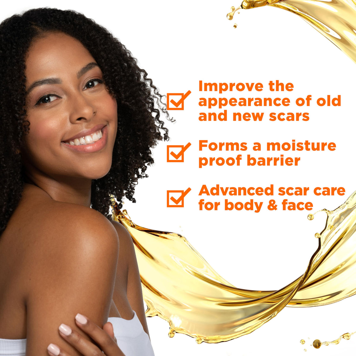 Fragrance Free Cocoa Butter Scar Serum with Vitamin E 1 Oz L9609