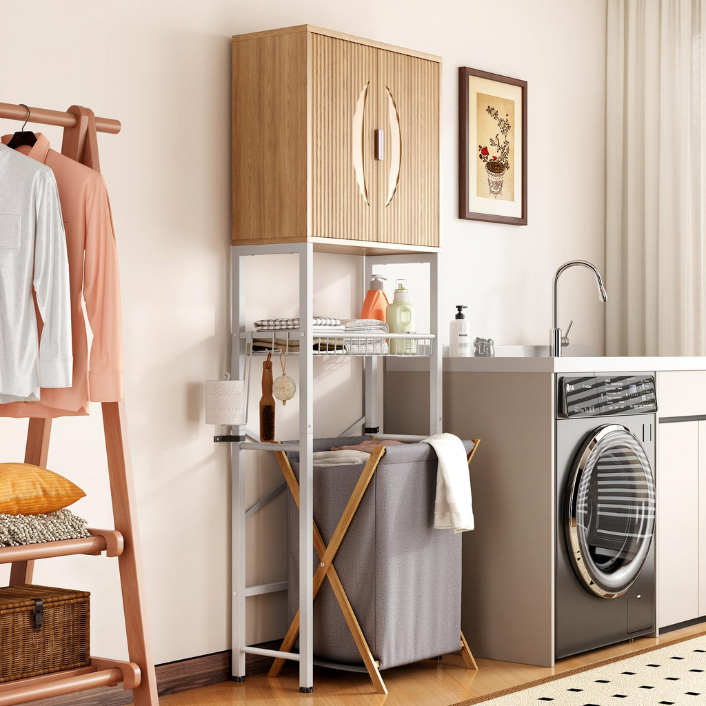Over The Toilet Storage Cabinet with Adjustable Shelf Z40266