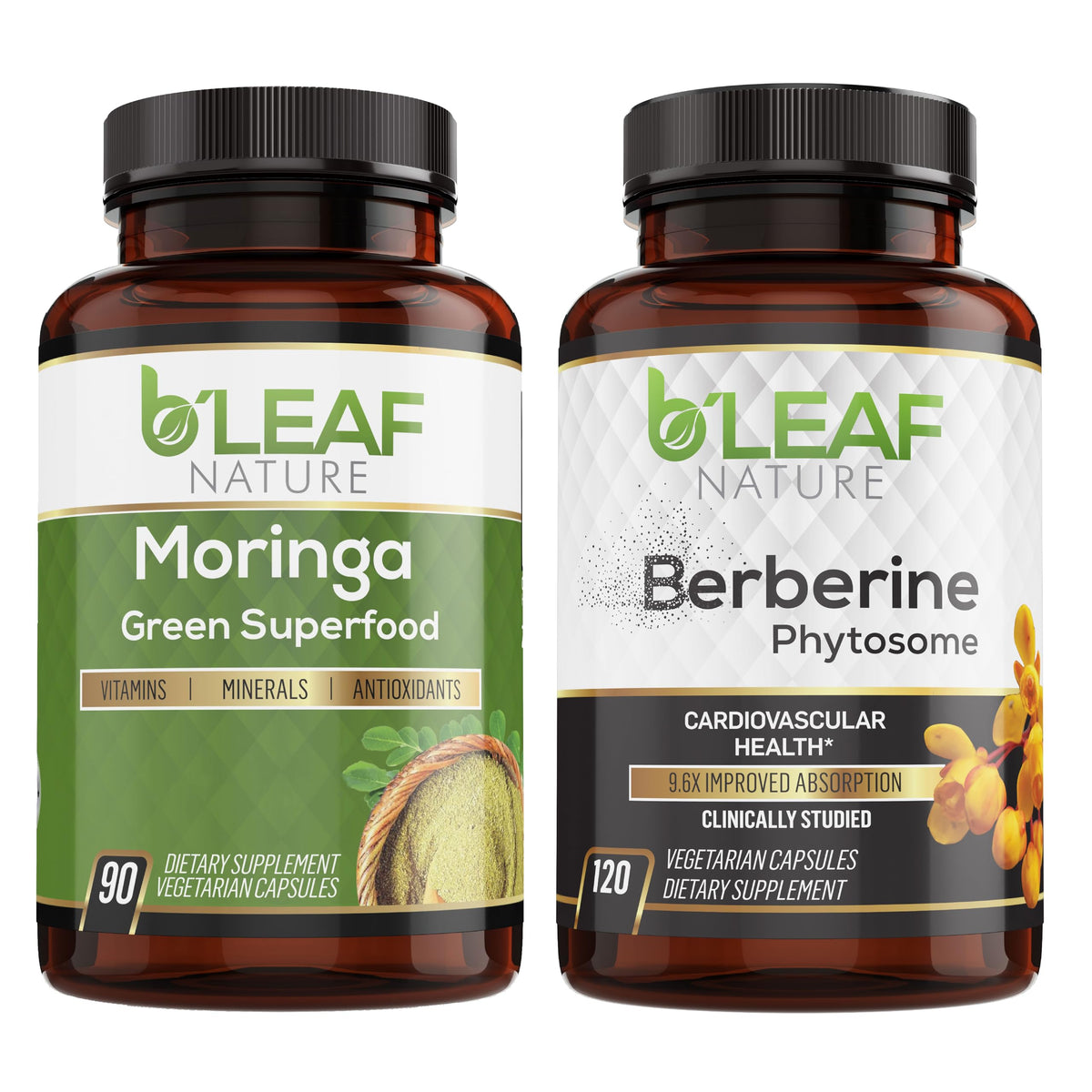 Moringa & Berberine 1100mg Capsules S6538