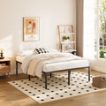 Queen 14-Inch Heavy-Duty Platform Bed Frame D6083