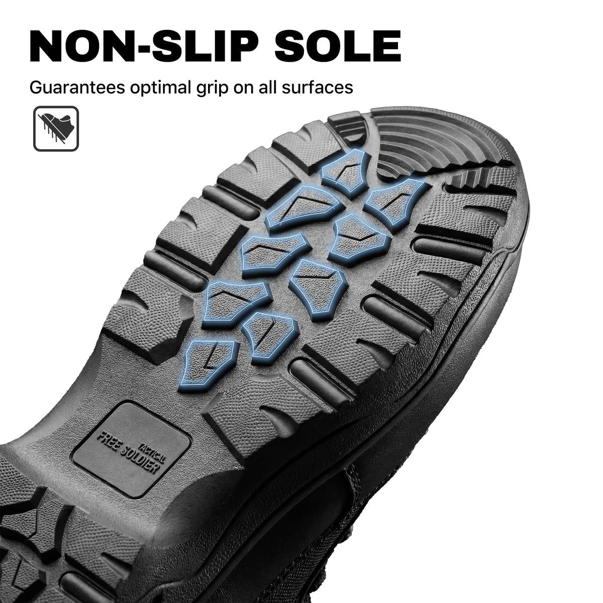 Waterproof Side Zip 8" Tactical Boot T3579