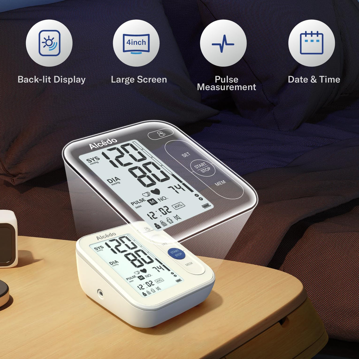 Blood Pressure Monitor Upper Arm Cuff R3792