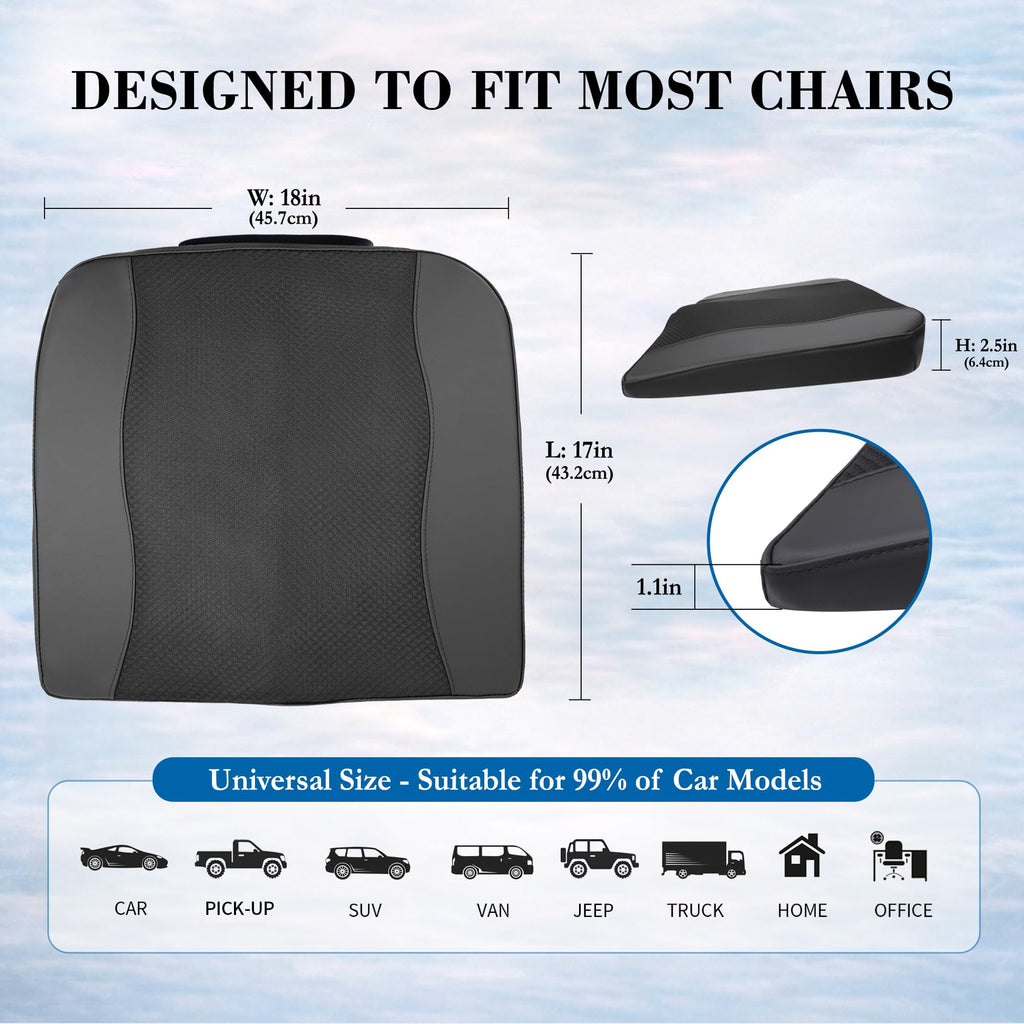 Memory Foam Car Seat Cushion A2638