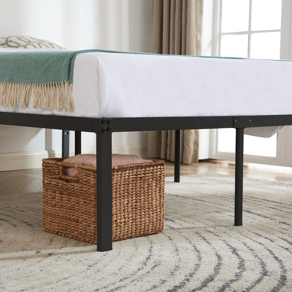 Queen Size Metal Platform Bed Frame V3310