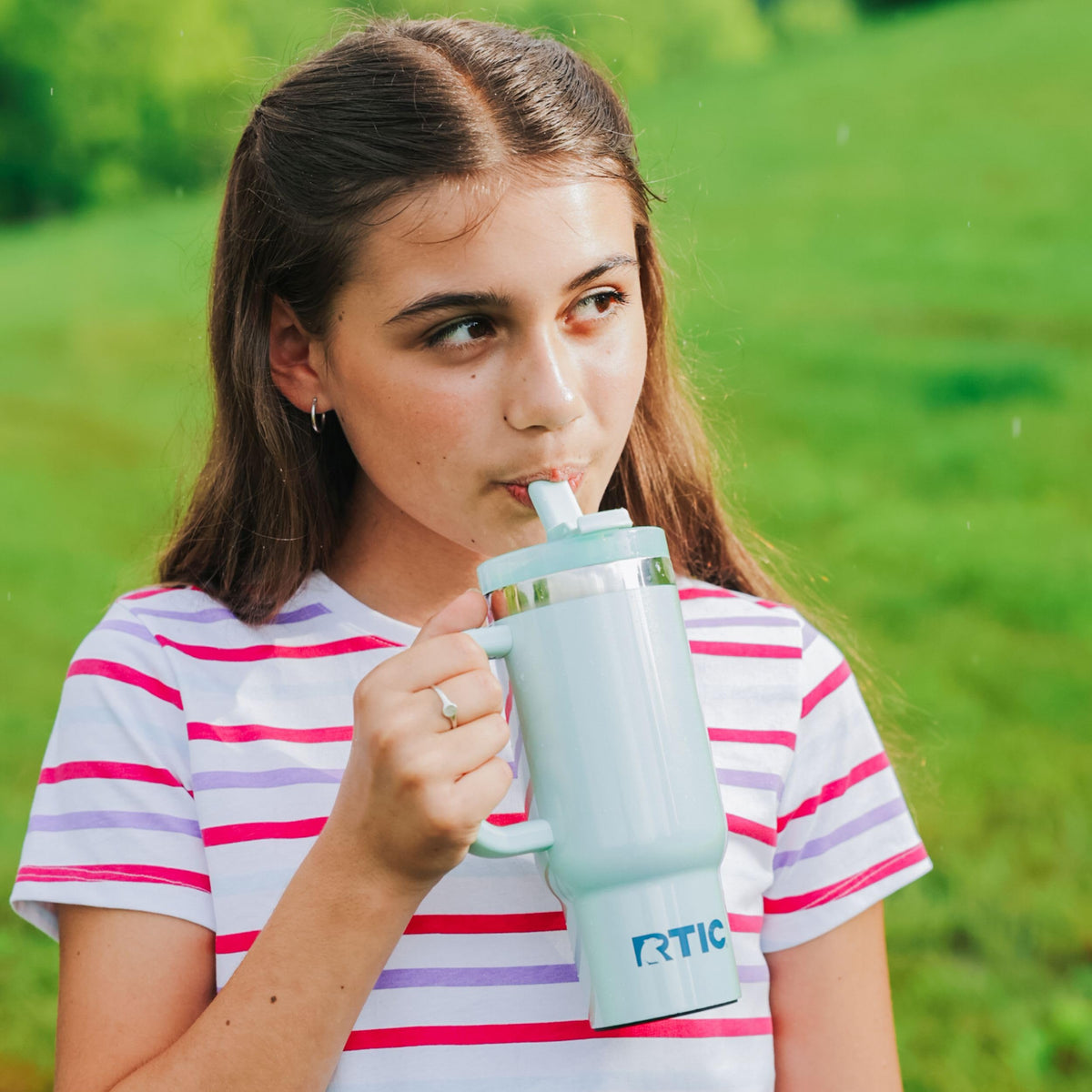 2 Pack 16oz Tumbler with Straw Lid N9860