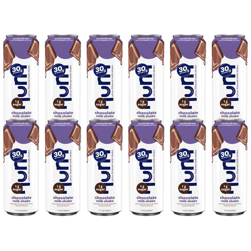 Milk Chocolate Protein Shake, 30g Protein, Lactose Free, 12 Pack A4497