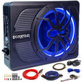 800W Under Seat Car Subwoofer and Amp Package Y19954