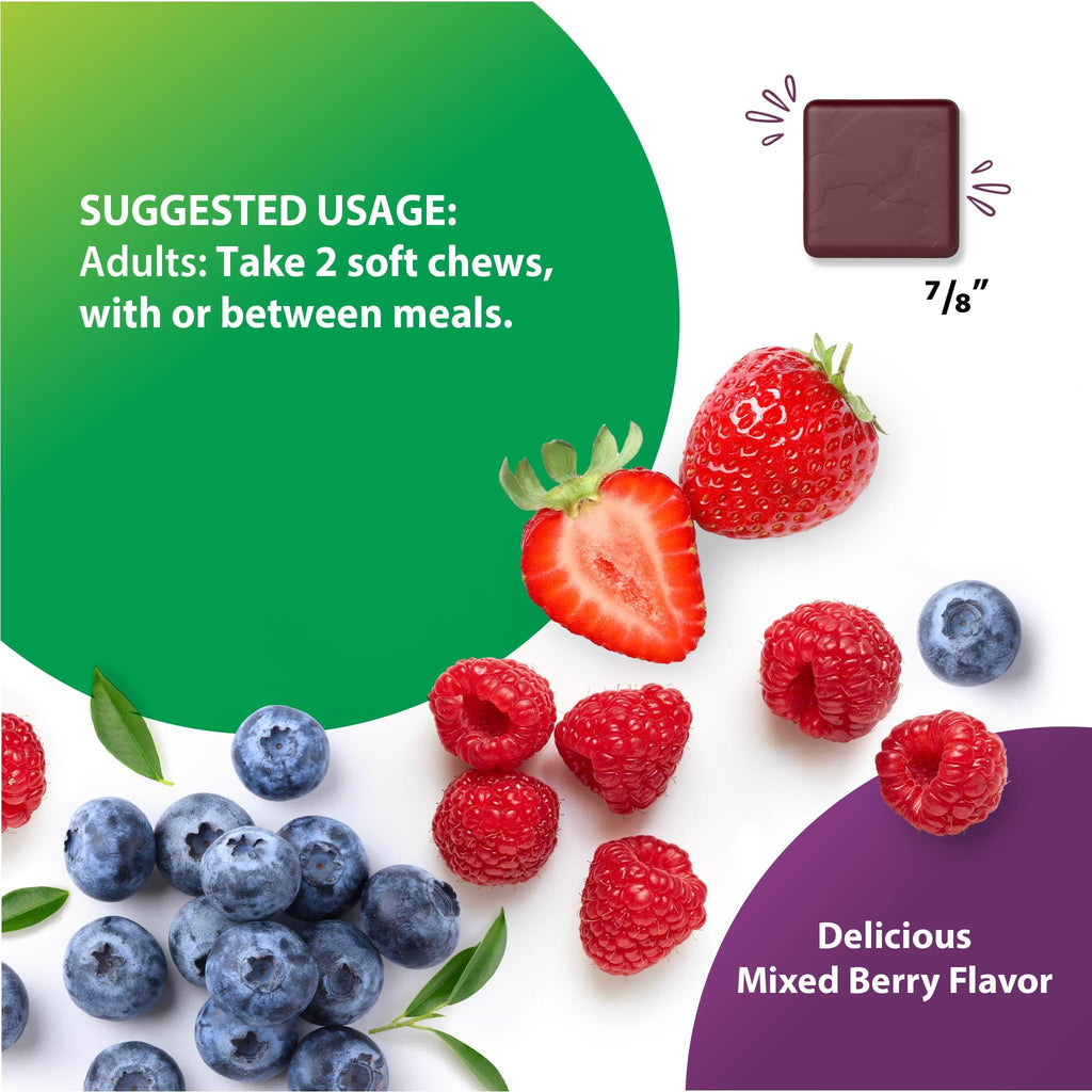 Beet Root Soft Chews Supplement 500 mg 60 Count P5905