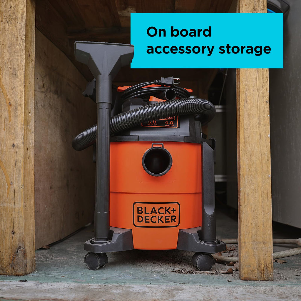 4 Gallon 3-in-1 Wet and Dry Shop Vacuum O246472