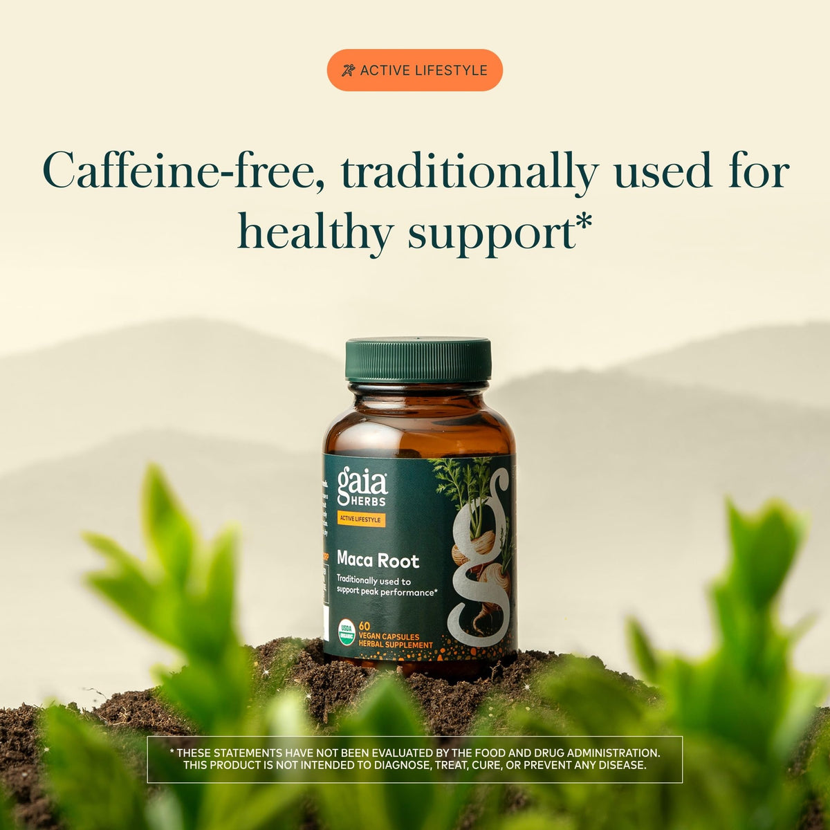 Maca Root 60 Vegan Capsules X5227