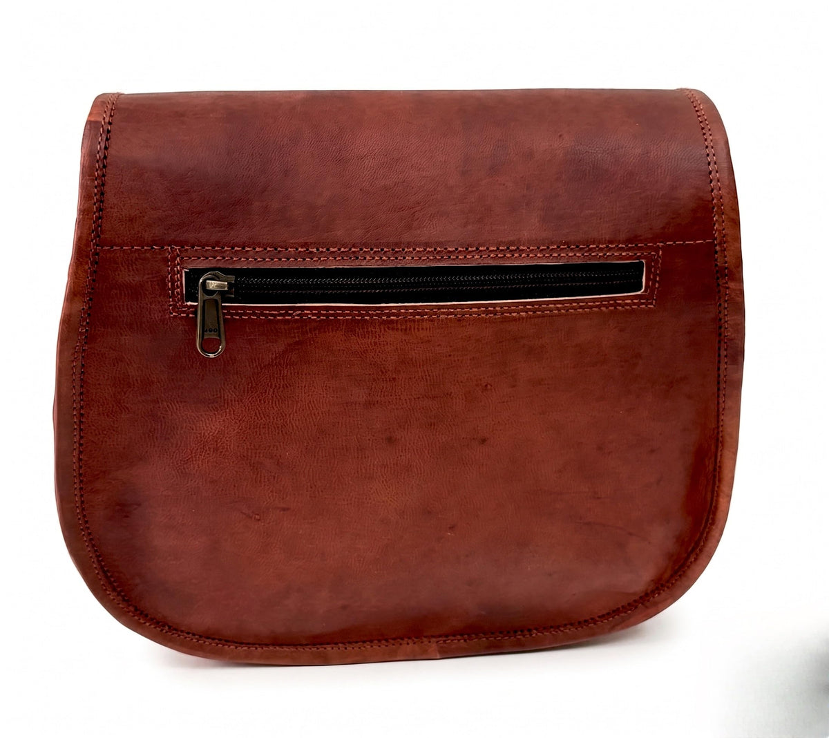 Genuine Leather Crossbody Satchel Bag H556