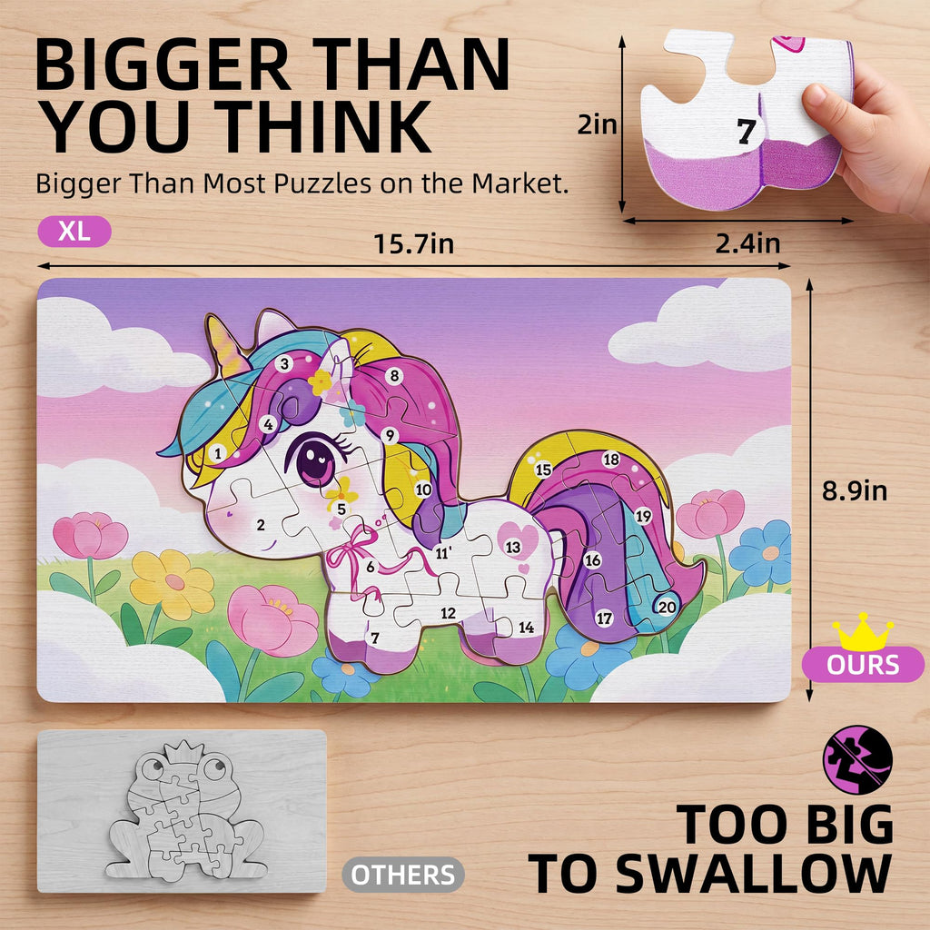Wooden Puzzle for Toddlers Age 3-5 A1152