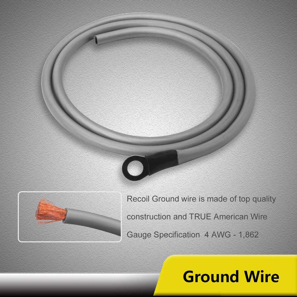 4 Gauge 4-Channel Amplifier Wiring Kit O3450