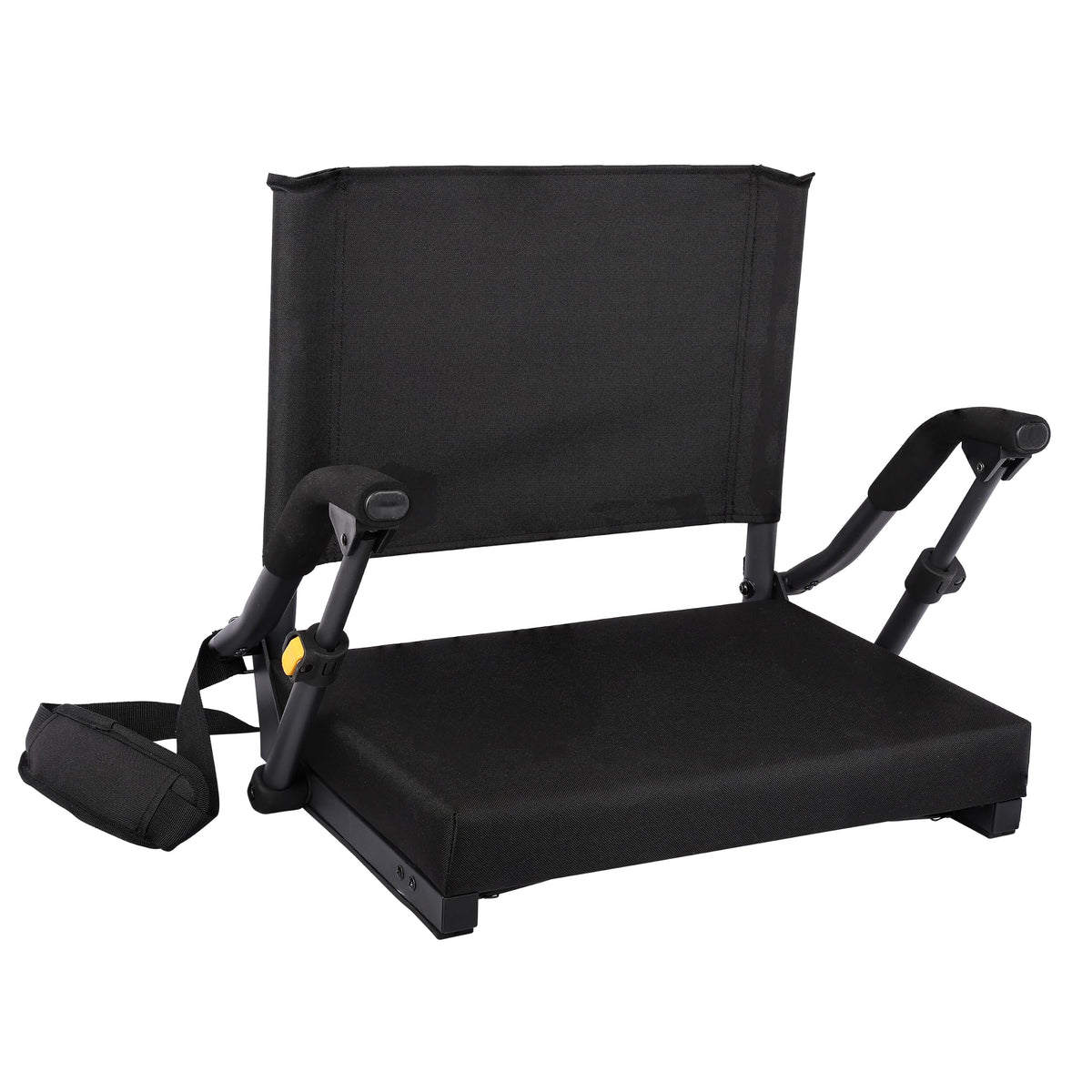 Padded Stadium Seat with Pop-Up Armrests D694