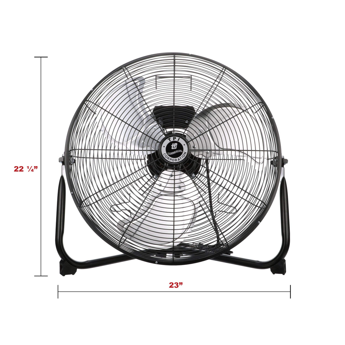 3-Speed 20” High-Velocity Non-Oscillating Floor Fan S190558