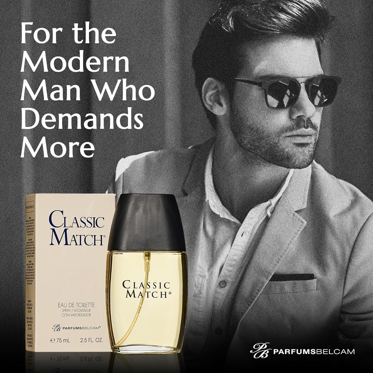 Eau de Toilette Spray for Men 2.5 Fl Oz K62040