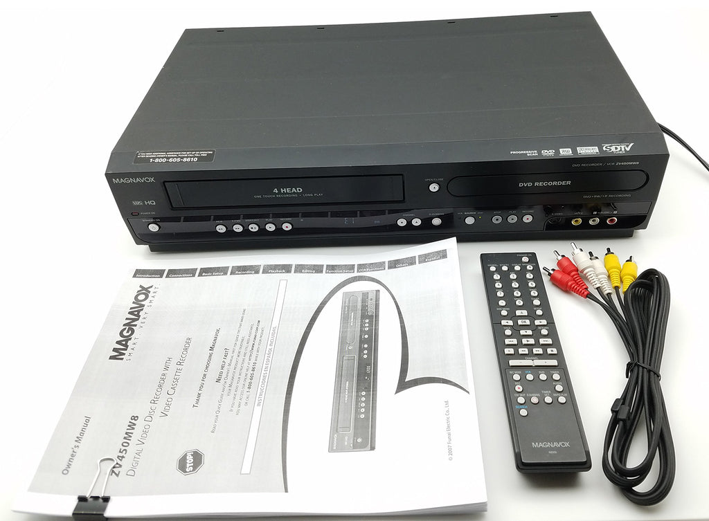 DVD Recorder and VCR Combo with Digital Tuner Q837