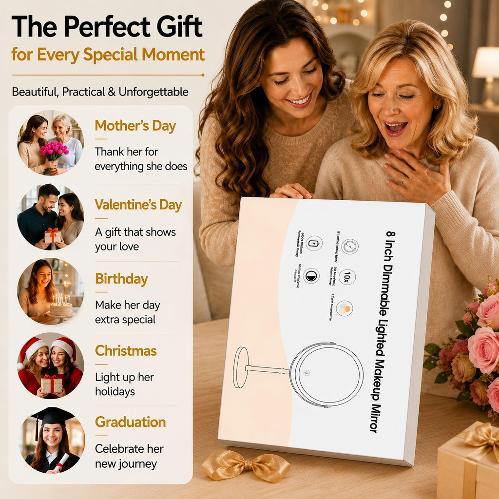 Makeup Mirror with 3 Lights P4224